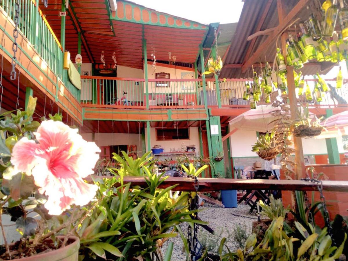Hostal Estrella De Agua Salento Exterior foto