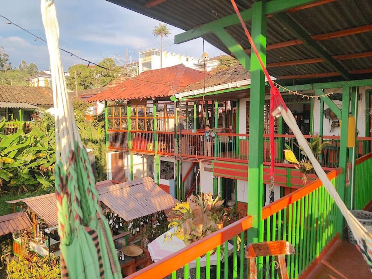 Hostal Estrella De Agua Salento Exterior foto
