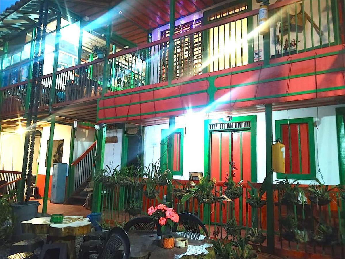 Hostal Estrella De Agua Salento Exterior foto