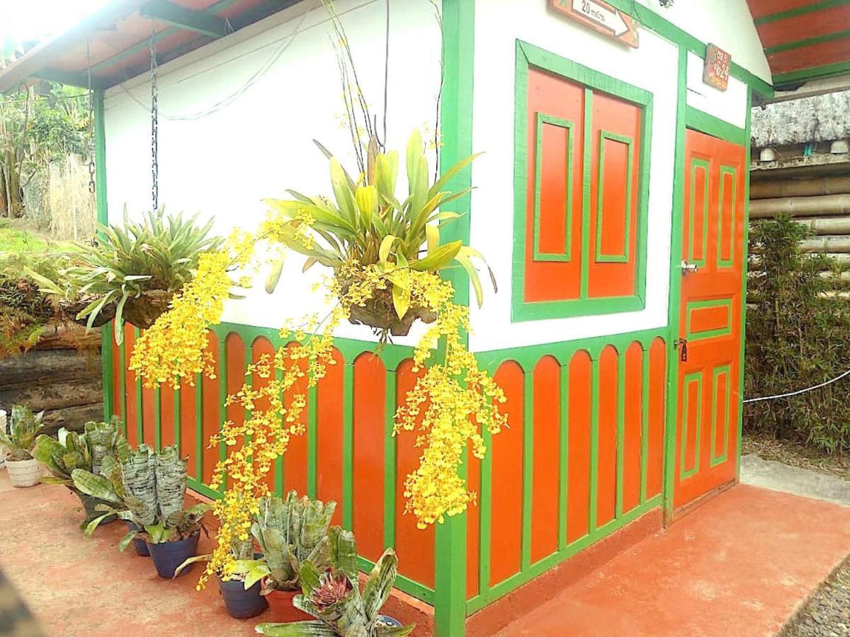 Hostal Estrella De Agua Salento Exterior foto