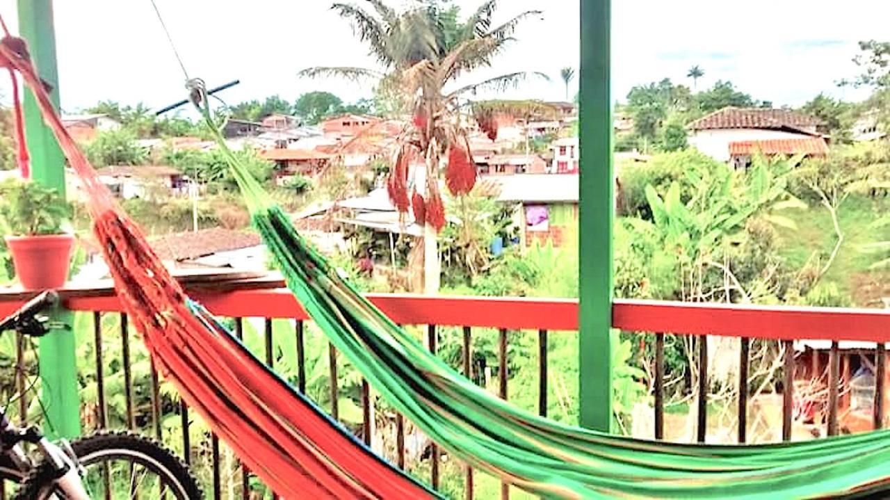 Hostal Estrella De Agua Salento Exterior foto