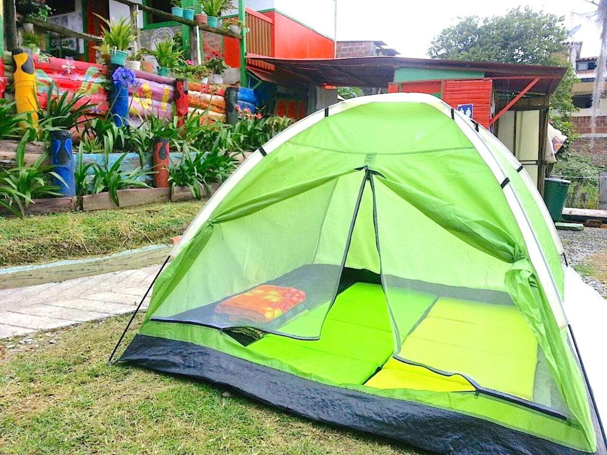 Hostal Estrella De Agua Salento Exterior foto