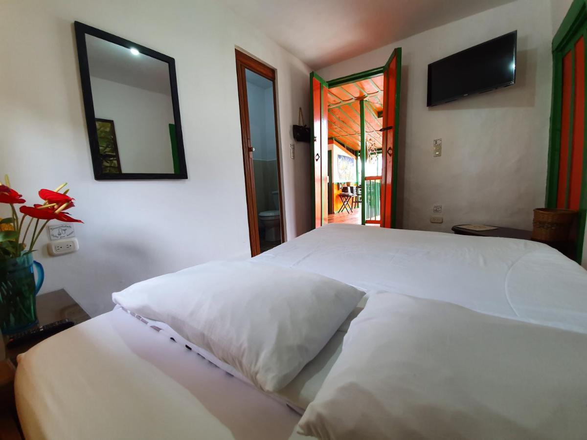 Hostal Estrella De Agua Salento Exterior foto