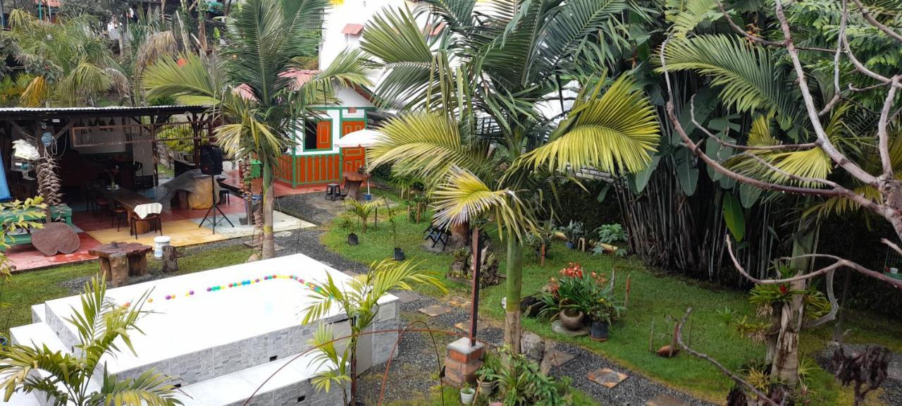 Hostal Estrella De Agua Salento Exterior foto