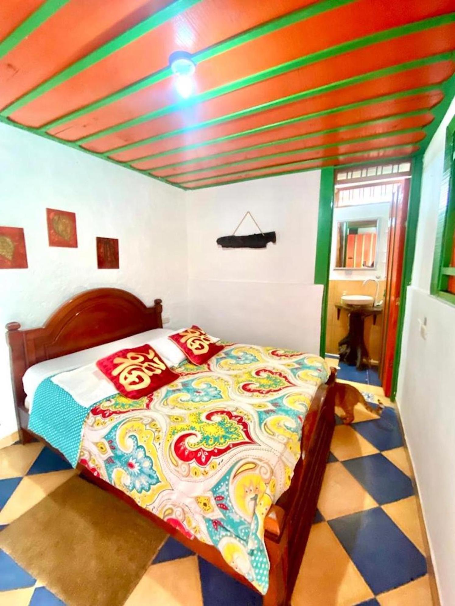 Hostal Estrella De Agua Salento Exterior foto