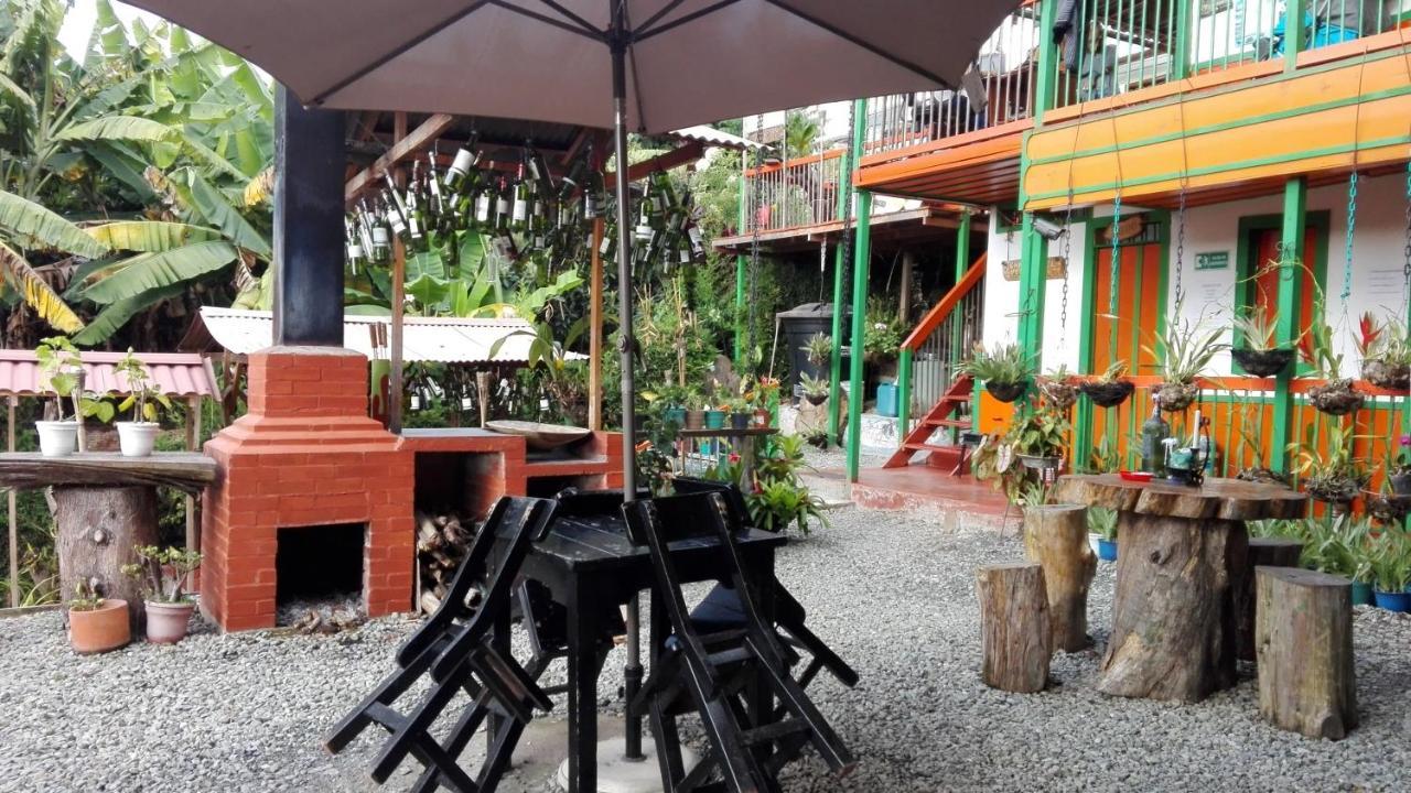 Hostal Estrella De Agua Salento Exterior foto