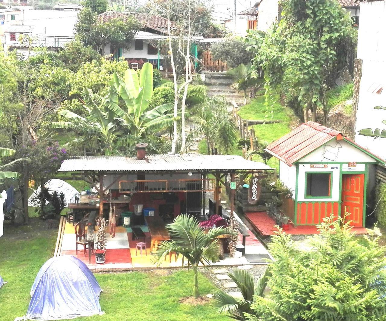 Hostal Estrella De Agua Salento Exterior foto