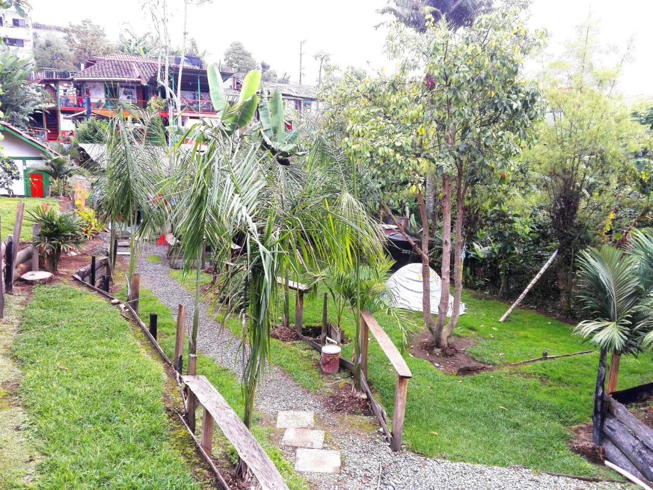 Hostal Estrella De Agua Salento Exterior foto