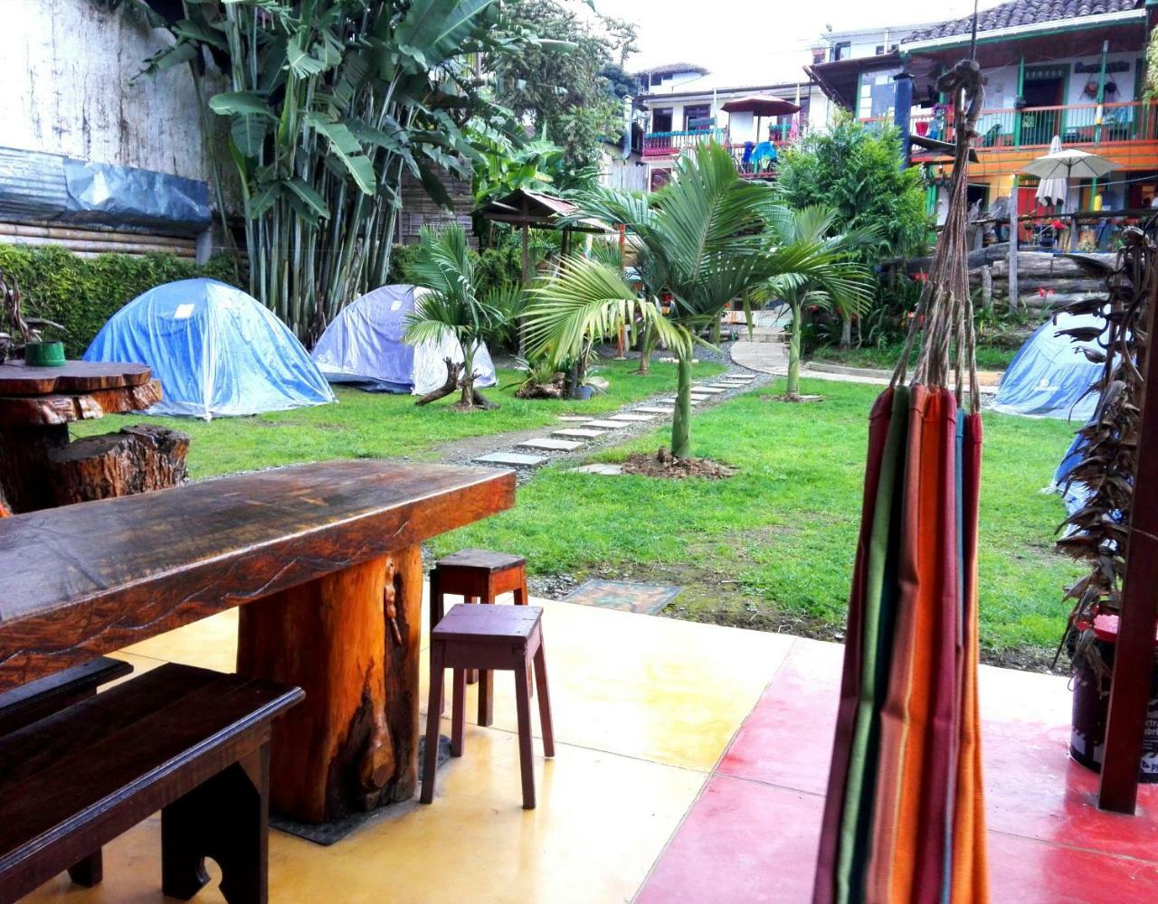 Hostal Estrella De Agua Salento Exterior foto
