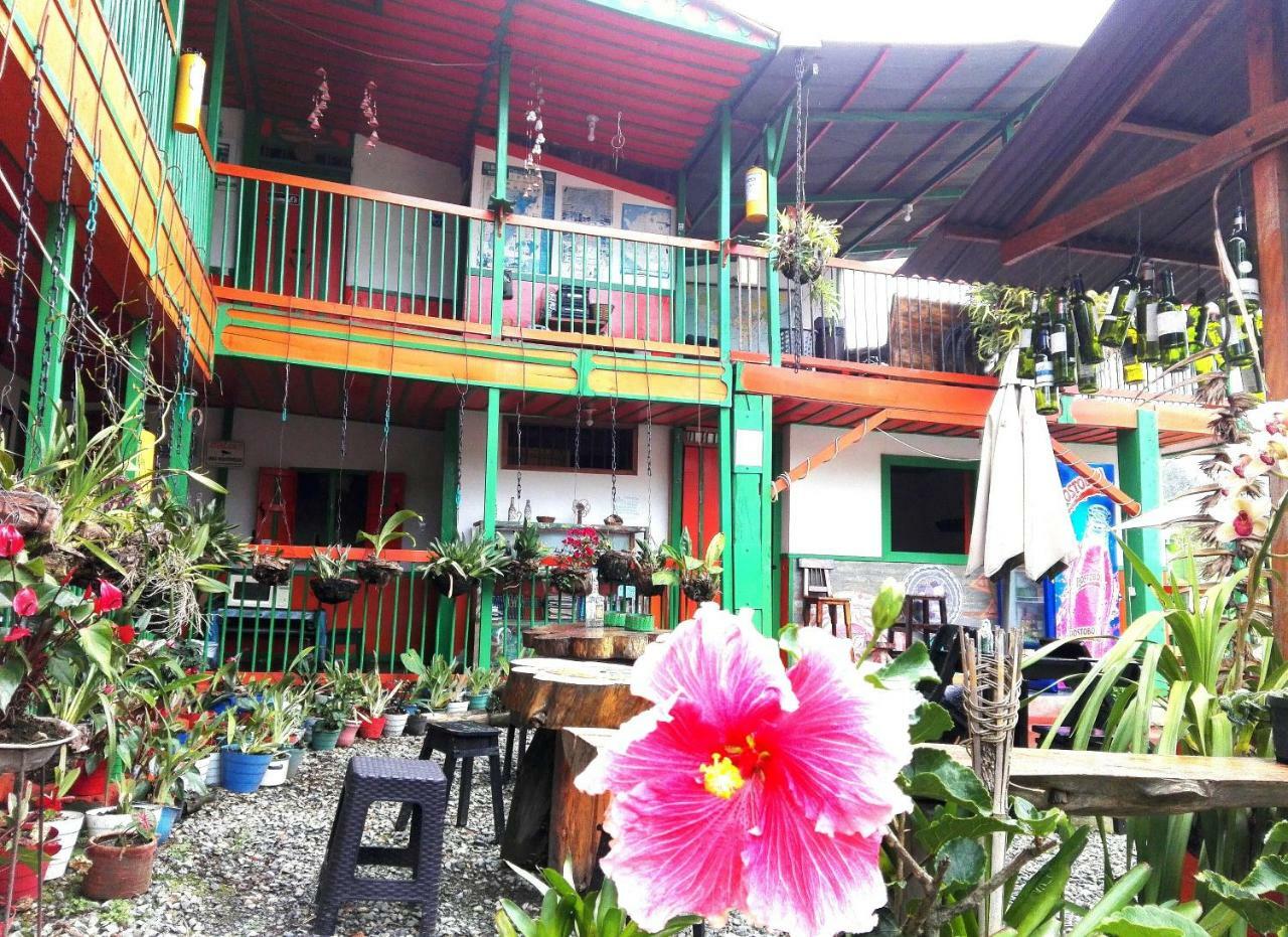 Hostal Estrella De Agua Salento Exterior foto