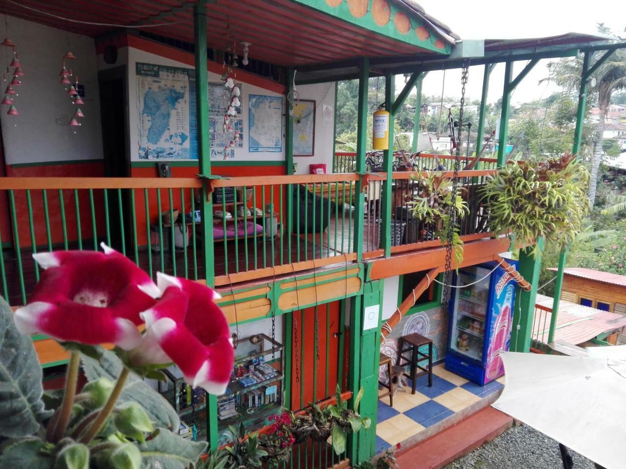 Hostal Estrella De Agua Salento Exterior foto