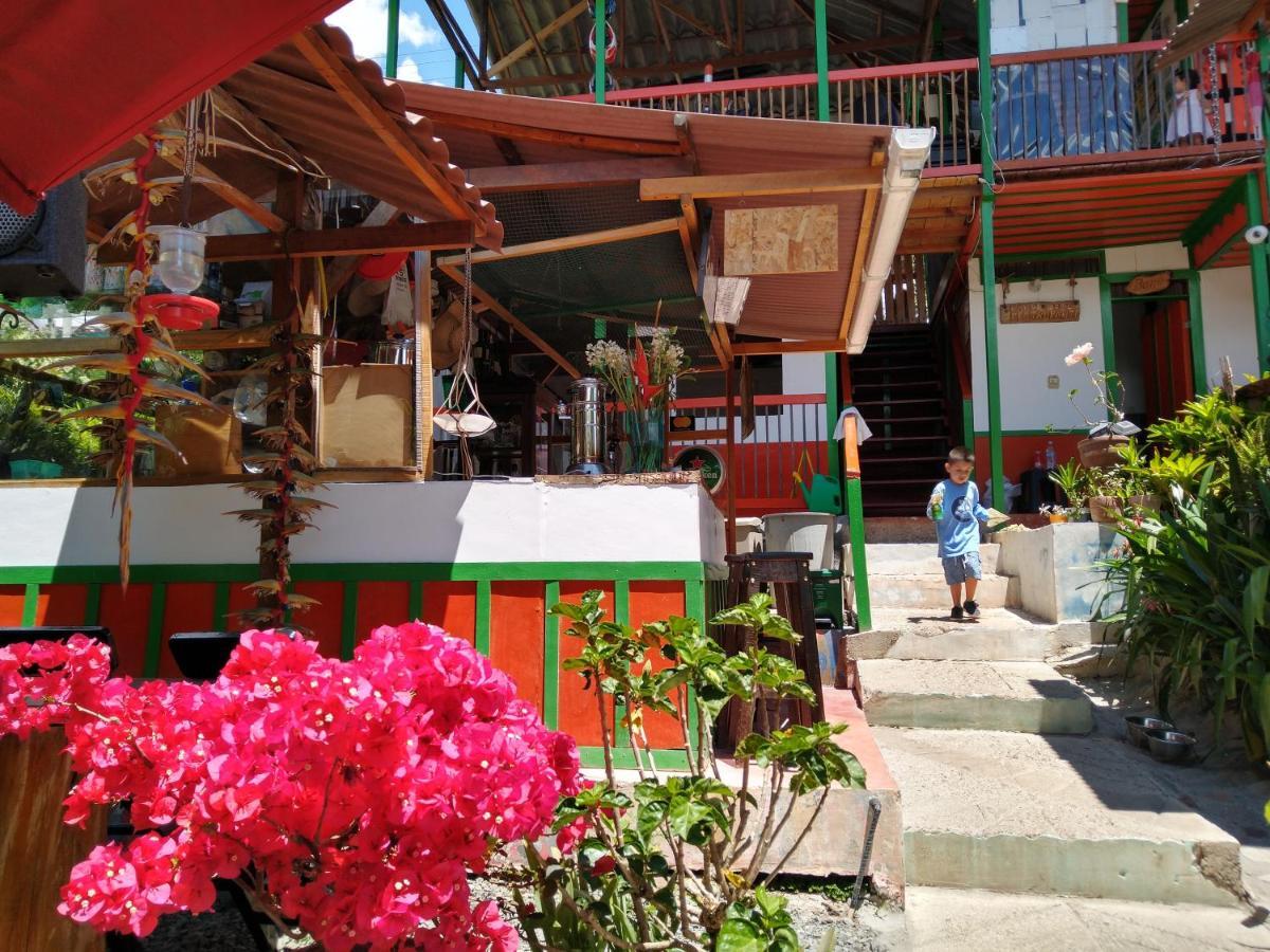 Hostal Estrella De Agua Salento Exterior foto